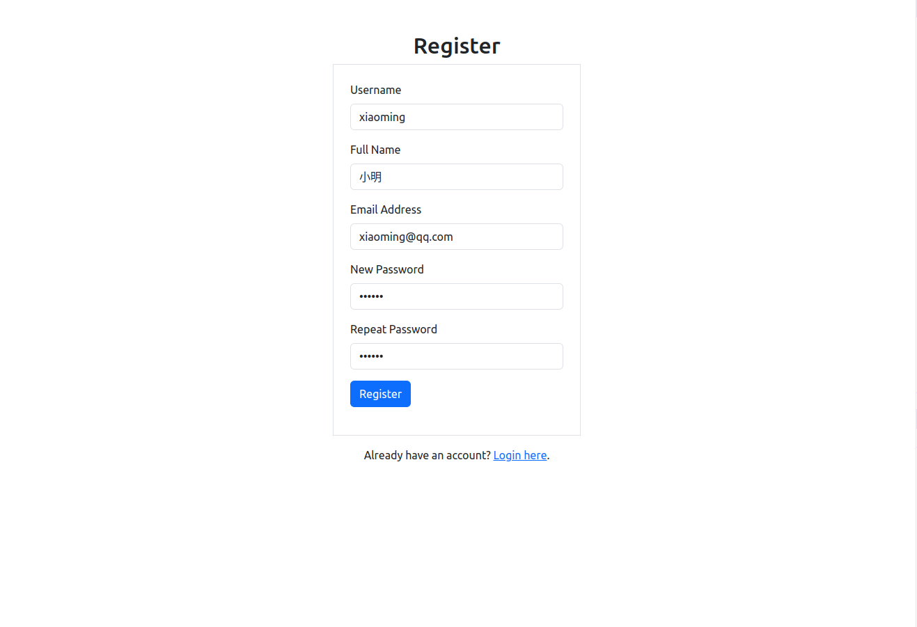 register